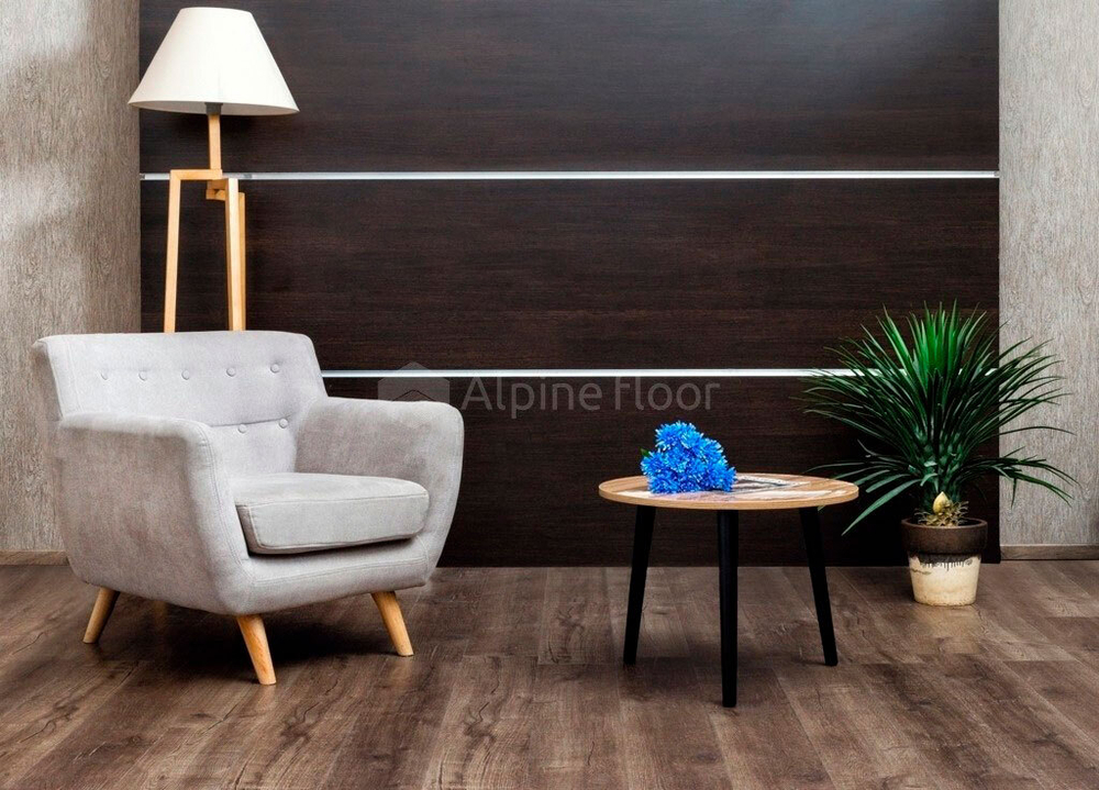 Кварцвиниловая плитка Alpine Floor Real Wood ECO 2-3 Дуб Vermont