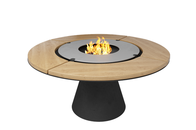 Дровяной гриль-стол Elbrus Grill Тибет 1000 (диаметр стола 1620 мм)