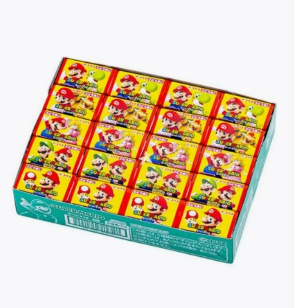 Жев. резинка Coris "Super Mario" вкус Винограда 5г*60шт   Япония
