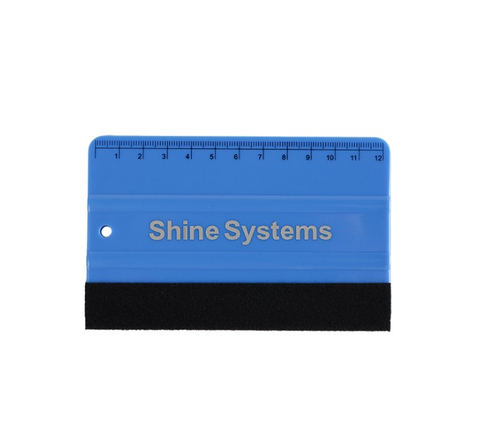Shine Systems Выгонка с микрофиброй и линейкой 12,6*8см
