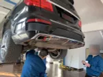 Выхлопная система с заслонками для Mercedes-Benz GL500 X166 4.7T