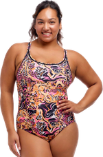 Купальник FUNKITA с поддержкой Tipsy Tiger (Locked In Lucy)