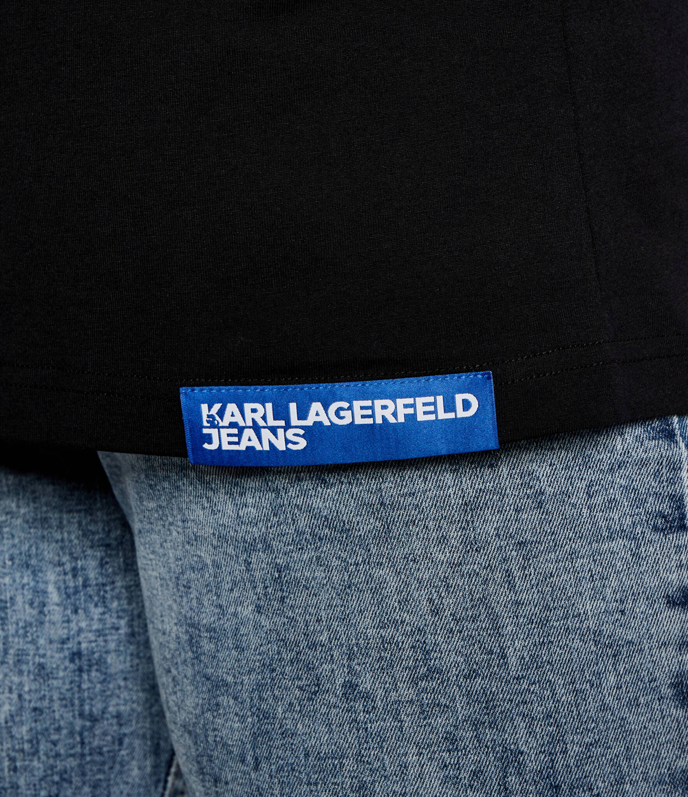 Футболка Karl Lagerfeld Jeans - черный(241D1702)