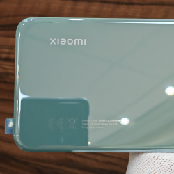 Крышка для Xiaomi 14 - оригинальная задняя стеклянная панель (Зелёного цвета)