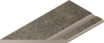 Ступень District Emerald Bordo Nat 30x60 Svasato Round Sx Бортик С Выемкой Загруг Уг.Лев.