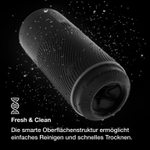 Черный мастурбатор с контролем всасывания Arcwave Pow Stroker (Цвет: черный)