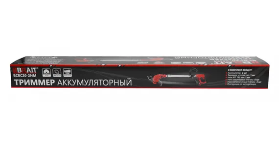 Триммер аккумуляторный BRAIT BCBC20-2NM
