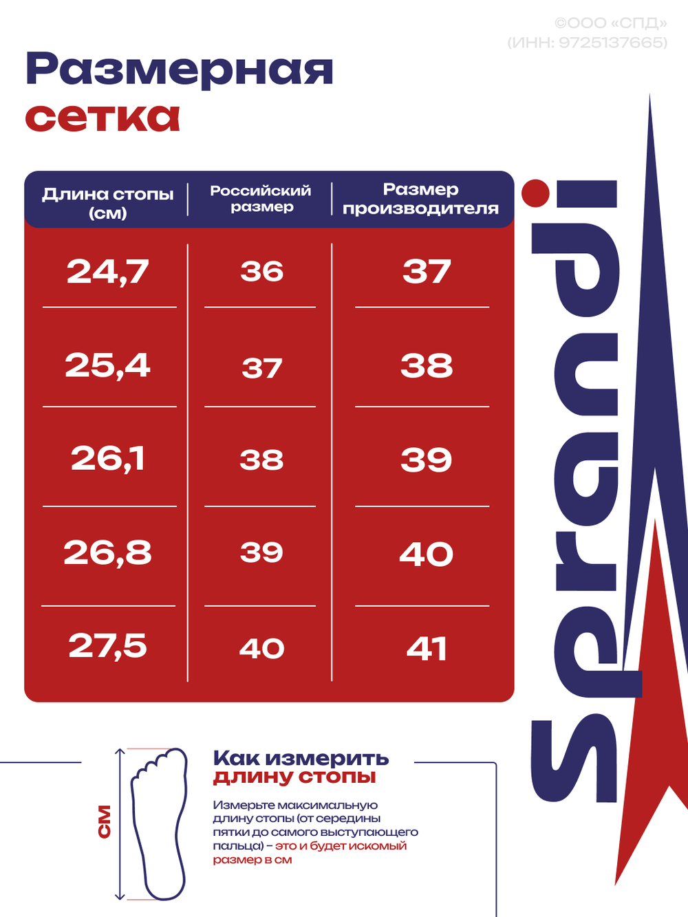 Кроссовки универсальные SPRANDI City On