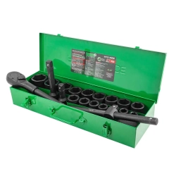 Набор инструментов ударных 21пр, 3/4''(6гр.) RockForce RF-6212-5MPB