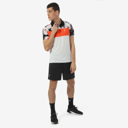 Мужское поло теннисное Australian Polo Ace Camo Print - bianco
