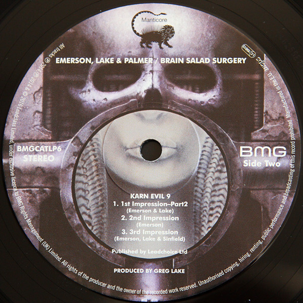 Emerson, Lake & Palmer / Brain Salad Surgery (LP)