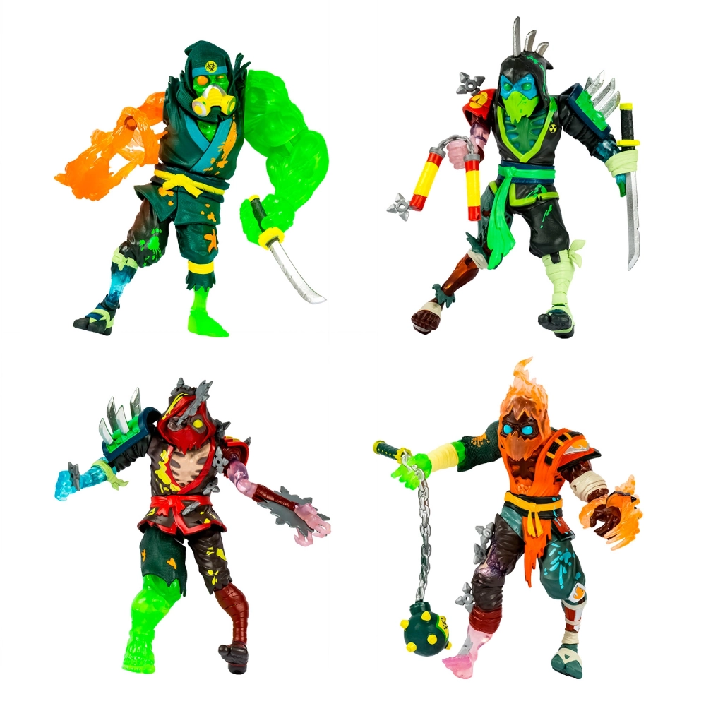 Игровой набор Ниндзомби фигурка со слаймом Скорстрайк Ninjombie 68759
