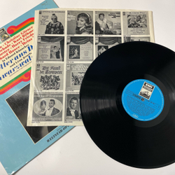 Винтажная виниловая пластинка LP Der Vetter Aus Dingsda. Schwarzwaldmadel, Оперетты (Германия 1970)