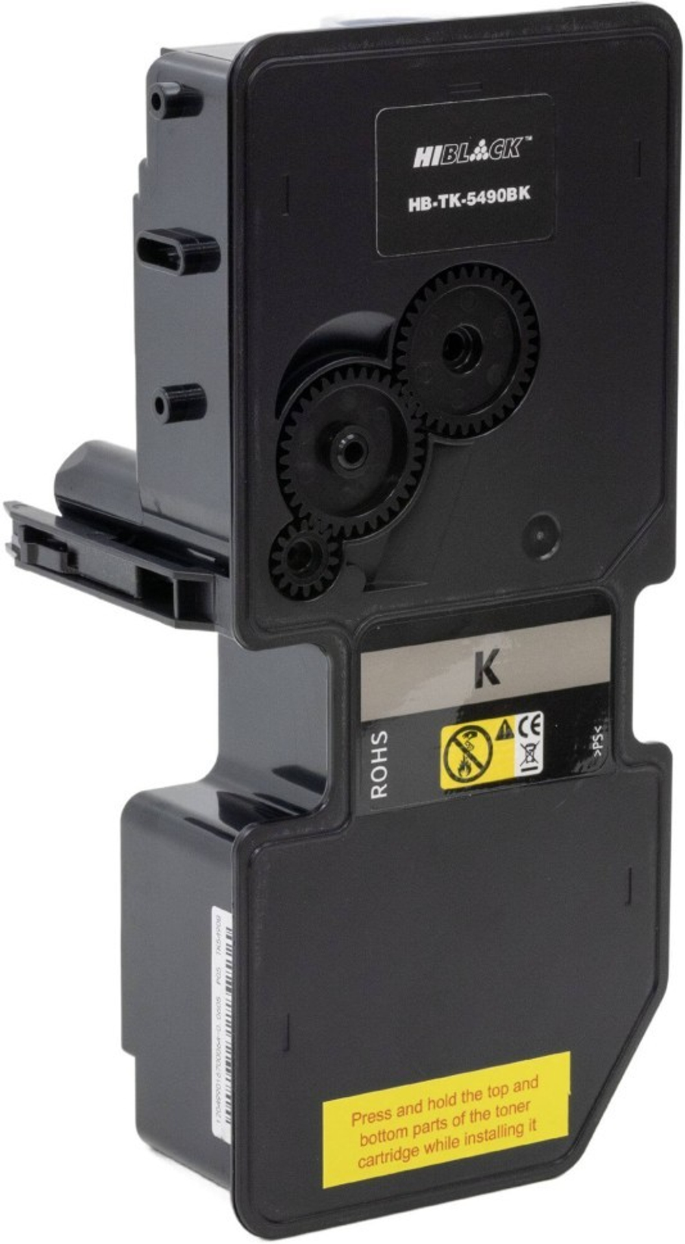 TK-5490Bk Тонер-картридж с чипом чёрный (Hi-Black)