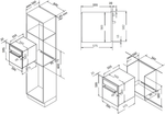 Электрический духовой шкаф Evelux EO 622 EB фото 2