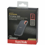 Внешний жесткий диск 2TB SanDisk Extreme Portable SSD 1050 Mb/s (SDSSDE61-2T00-G25) черный
