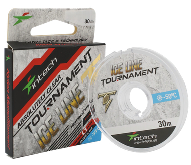 Леска Intech Ice Line Tournament 30м 0.061мм 0.368кг