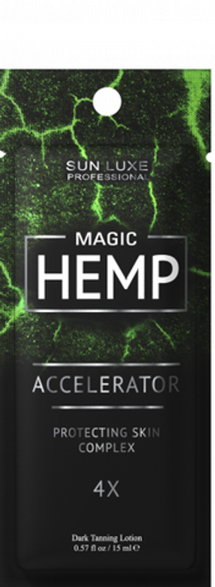 Крем д/загара Magic Hemp саше 15мл(лицо/тело д/вс т.кожи)