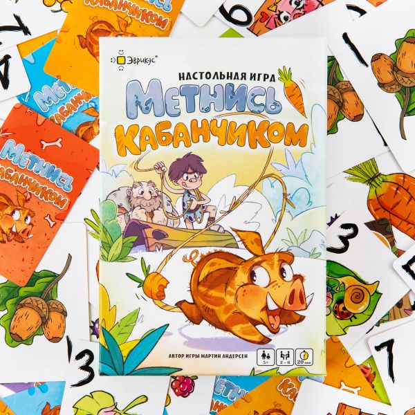Игра настольная Метнись кабанчиком!, Эврикус BG-12071
