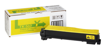 Тонер-картридж TK-560Y для Kyocera FS-C5300DN/C5350DN Yellow 10 000 стр.