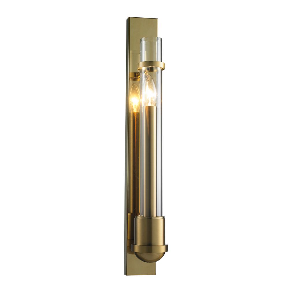 Настенный светильник 88042W brass