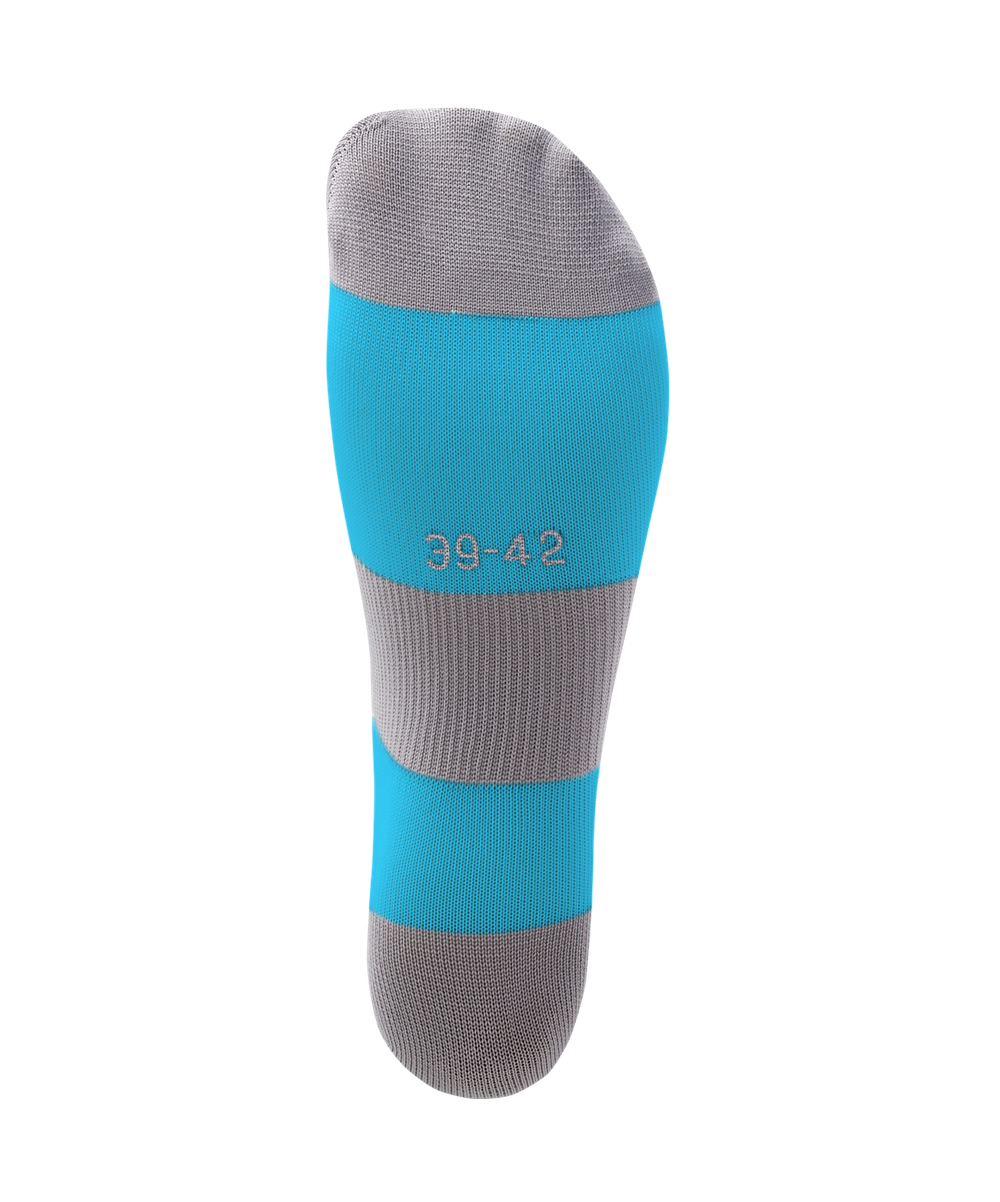 Гетры футбольные CAMP BASIC SOCKS, бирюзовый/серый