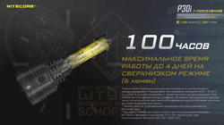 Фонарь Nitecore P30i Hunting Kit