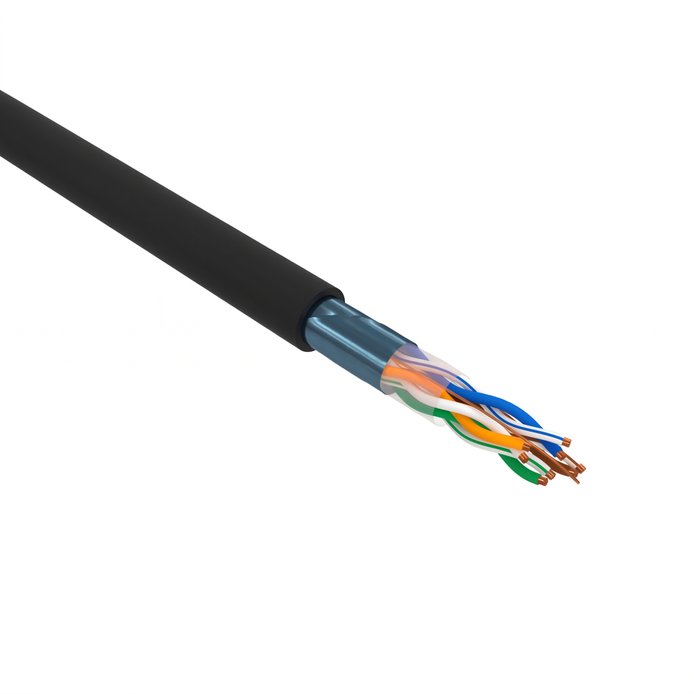 Кабель FTP 4PR 24AWG CAT5e OUTDOOR медь Proconnect