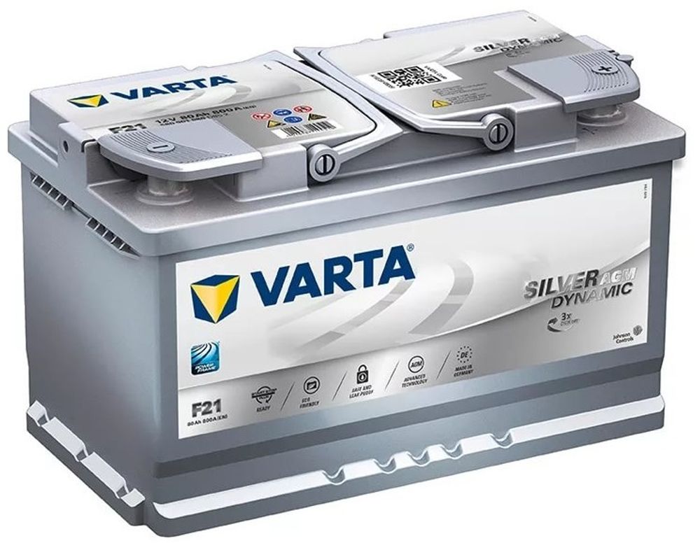 VARTA Silver Dynamic AGM 6CT- 80 ( 580 901 ) аккумулятор VARTA Silver Dynamic AGM 6CT- 80 ( 580 901 ) аккумулятор