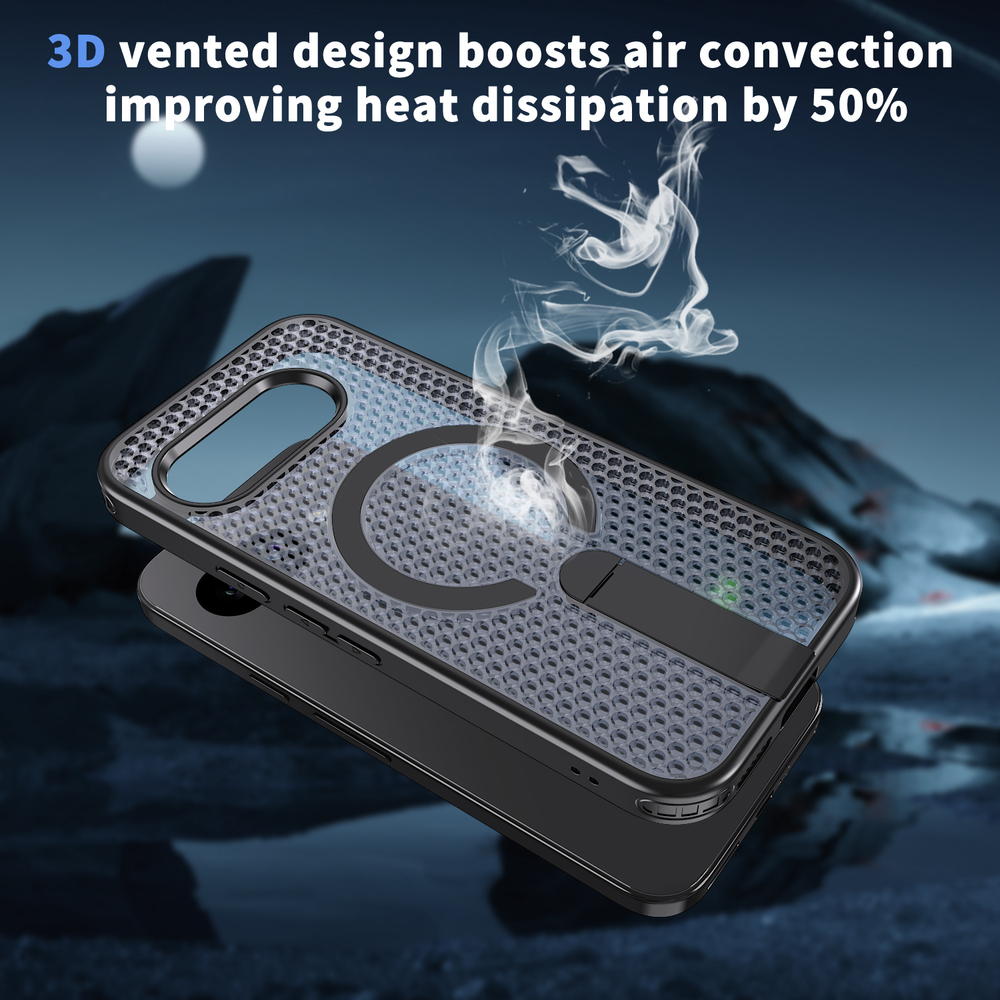 Прозрачный чехол Mesh Pro Magnetic Case для Google Pixel 10А