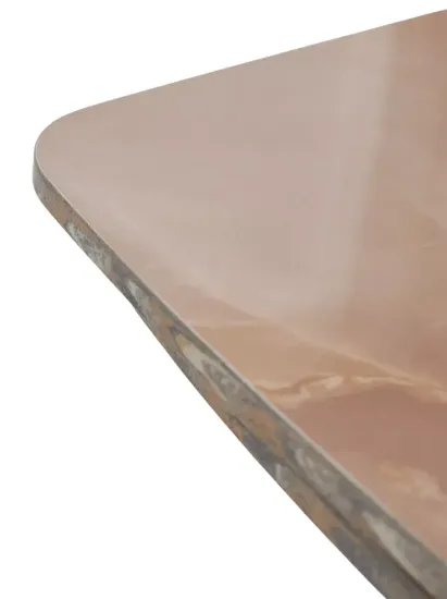 Стол DAKAR 180 GLOSS AMBER JADE SOLID CERAMIC / Орех