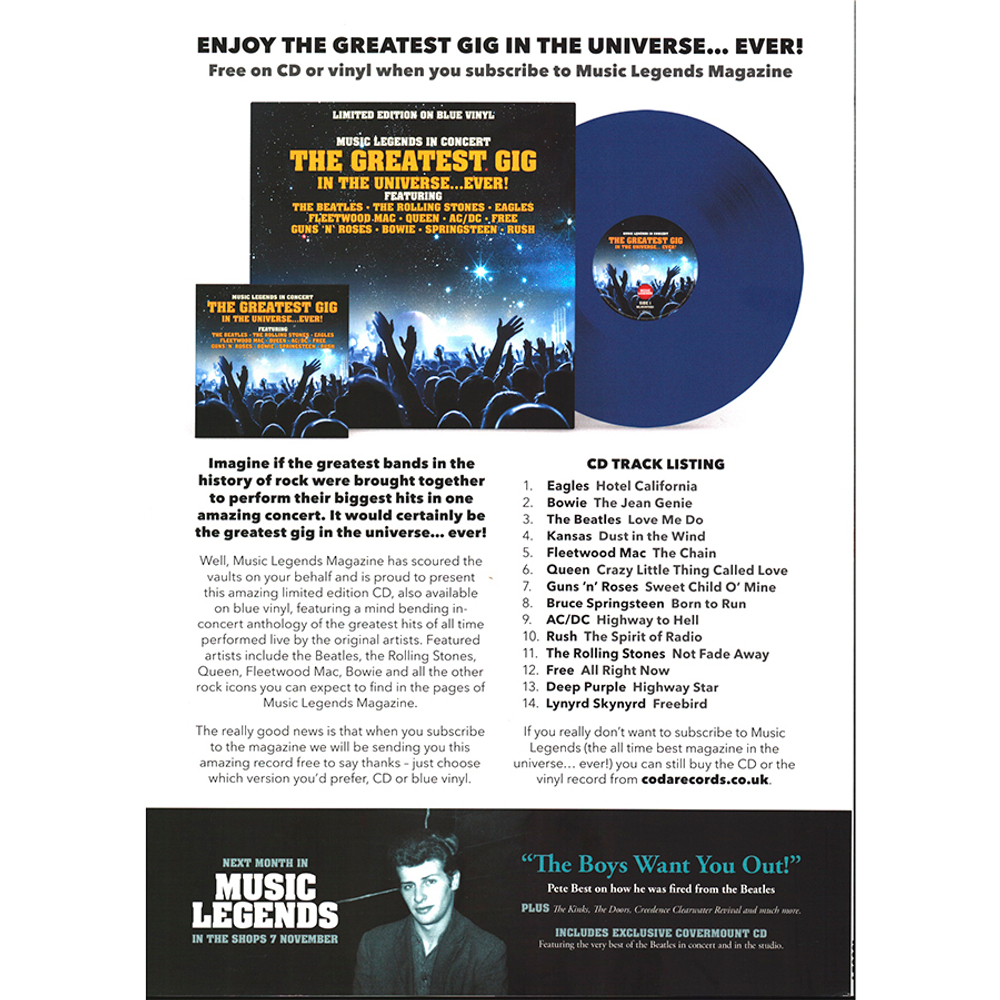 Bowie And His Guests / Ziggy's Last Floor Show (The Legendary Broadcast)(Bookazine Special Limited Edition)(Clear Vinyl)(LP+Журнал)