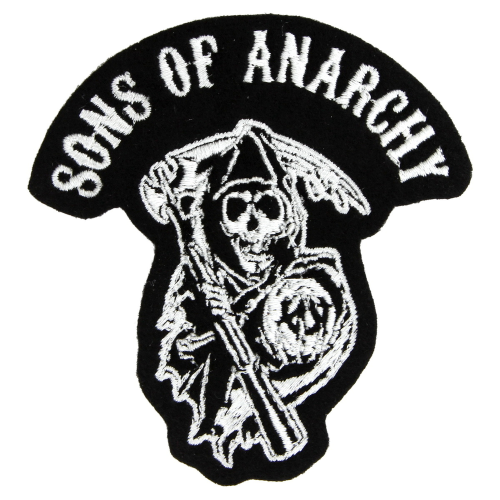 Нашивка с вышивкой Sons Of Anarchy