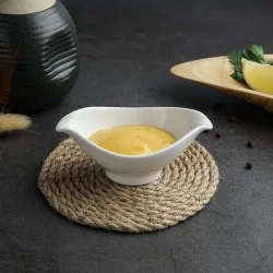 Соусник 65 мл 10,2*6 см h4 см Mini Mix овальный белый фарфор P.L. Proff Cuisine [6]