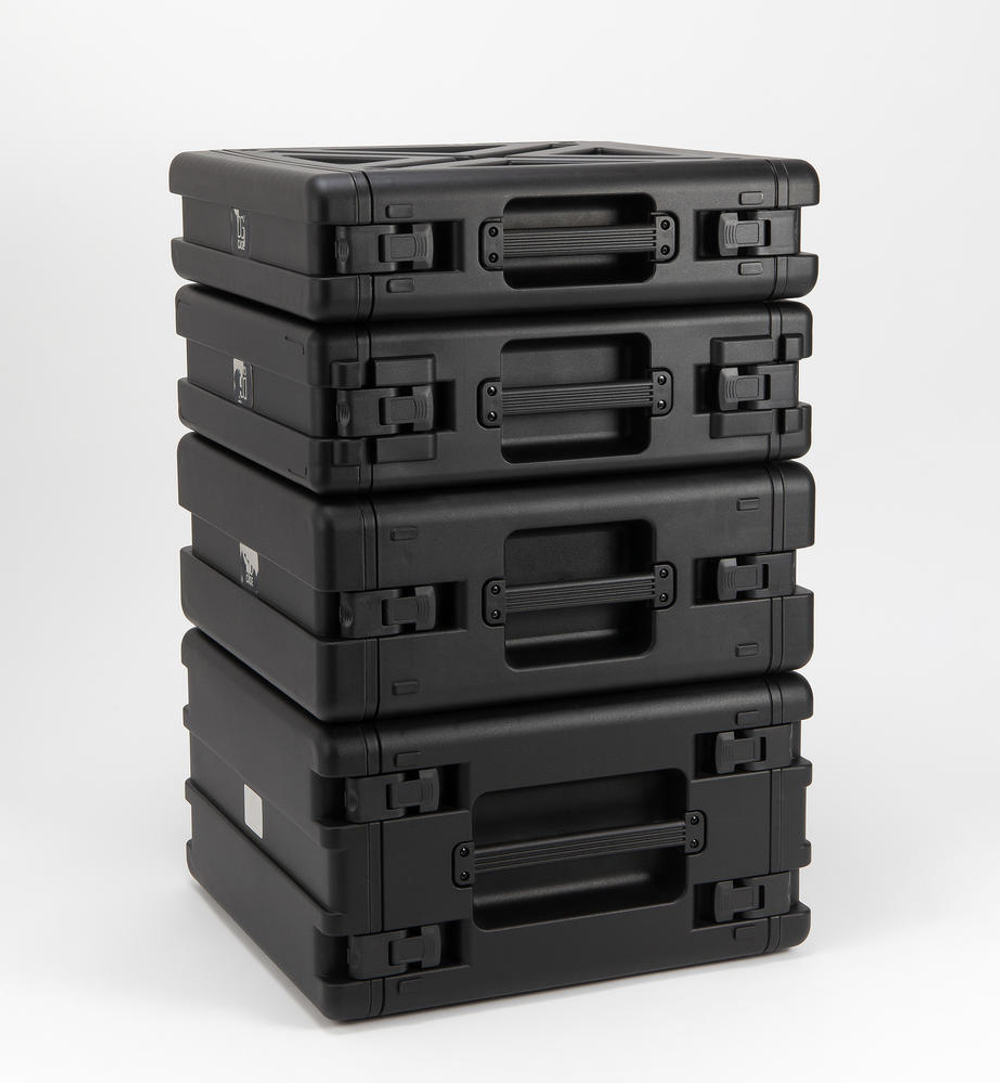 RACK | Ударопрочный пластиковый Рэковый кейс 3 юнита DGCASE@RACK3U | Внут. размеры 485*483*145мм