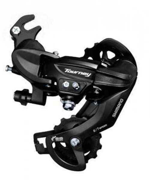 Переключатель задний Shimano Tourney TY300, 6/7ск., крепление под болт, б/уп.