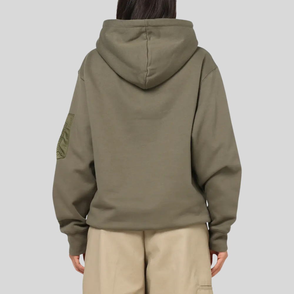Толстовка Alpha Industries Utility Pocket Hoodie OG-107 Green (Зелёный)