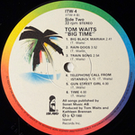 Tom Waits ‎– Big Time (Швеция 1988г.)