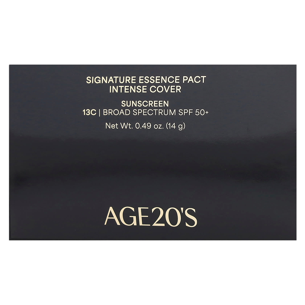 AGE20'S, Signature Essence Pact, Intense Cover, SPF 50+, 13C, 14 г (0,49 унции)