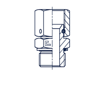 Штуцер FNH JIC 1.1/16" BSP 3/4