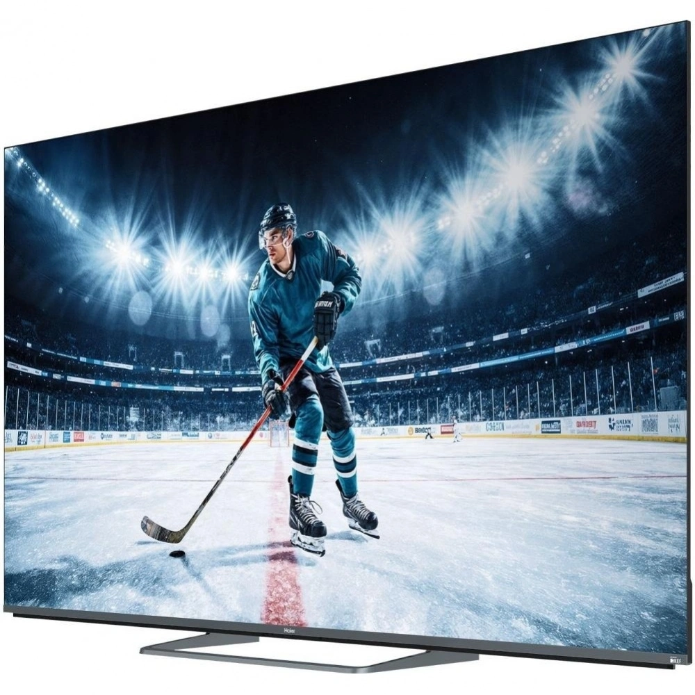 Телевизор Haier DH1ZK1D00RU 65" MiniLED M4 Frameless 4K Ultra HD серебристый