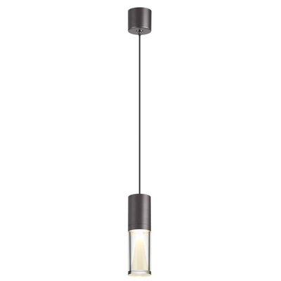 7143/4L HIGHTECH ODL26 513 светильник темный никель/акрилл/металл IP20 LED 4W 280Лм 3000K 180° 220V DEFANCE