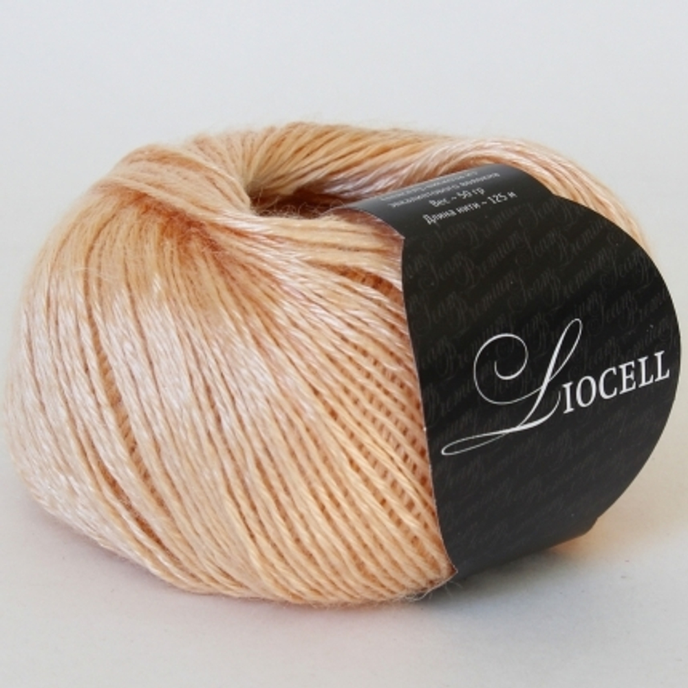 Пряжа Liocell, 50г, 125м, 100%вискоза и эвкалиптового волокна (цена за 1 шт)
