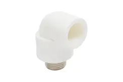 Колено TEBO сварка НР 20*3/4" белый 35212