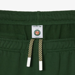 Мужские теннисные шорты Lacoste Sport Roland Garros Edition Flannel Shorts - green