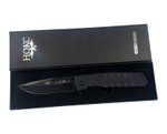 Карманный складной нож Т-34, AUS8 black matt titanium, 323-487401