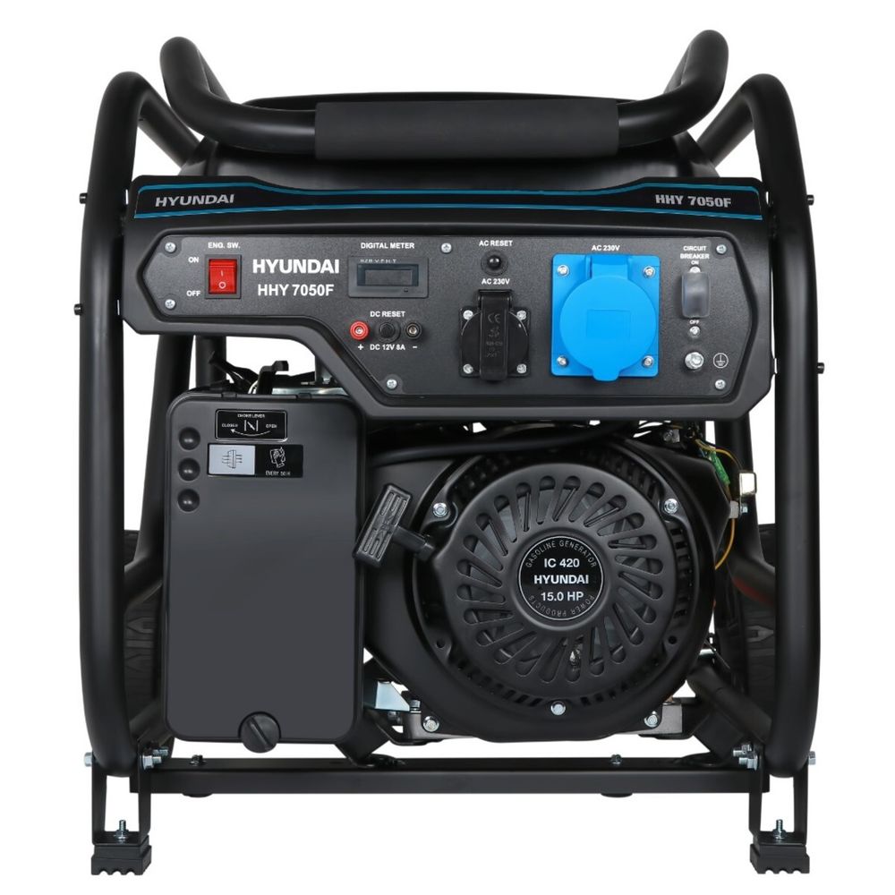 Бензиновый генератор Hyundai HHY 7050F - [5 кВт / 220V]