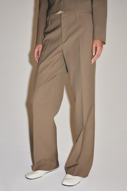 ZARA БРЮКИ С ПОЯСОМ — ZW COLLECTION, КАРАМЕЛЬНЫЙ