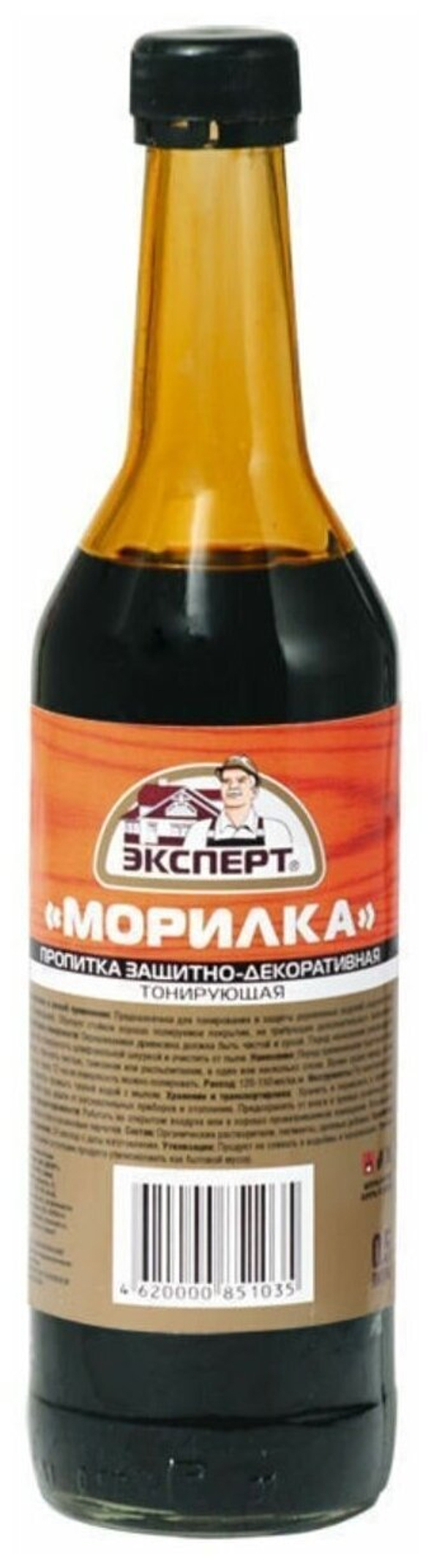МОРИЛКА ЭКСПЕРТ ПРОПИТКА ЗАЩ-ДЕКОРАТИВНАЯ ЛИСТВЕННИЦА 0,5Л