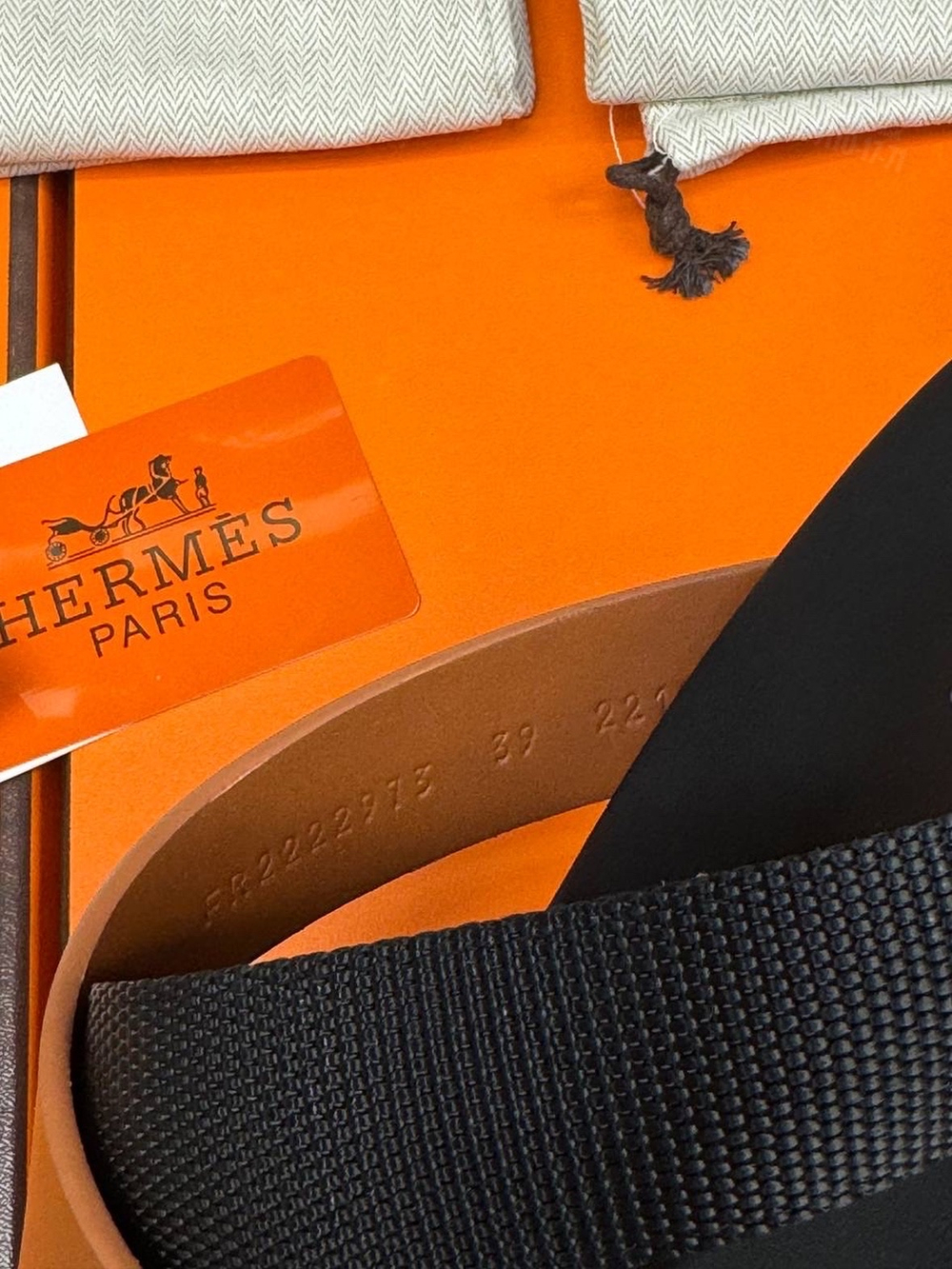 Шлепанцы Hermes Kazimir